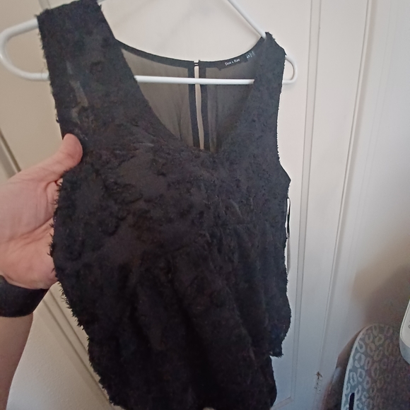 NWT Doe & Rae Sleeveless Blouse sz S - Picture 4 of 11